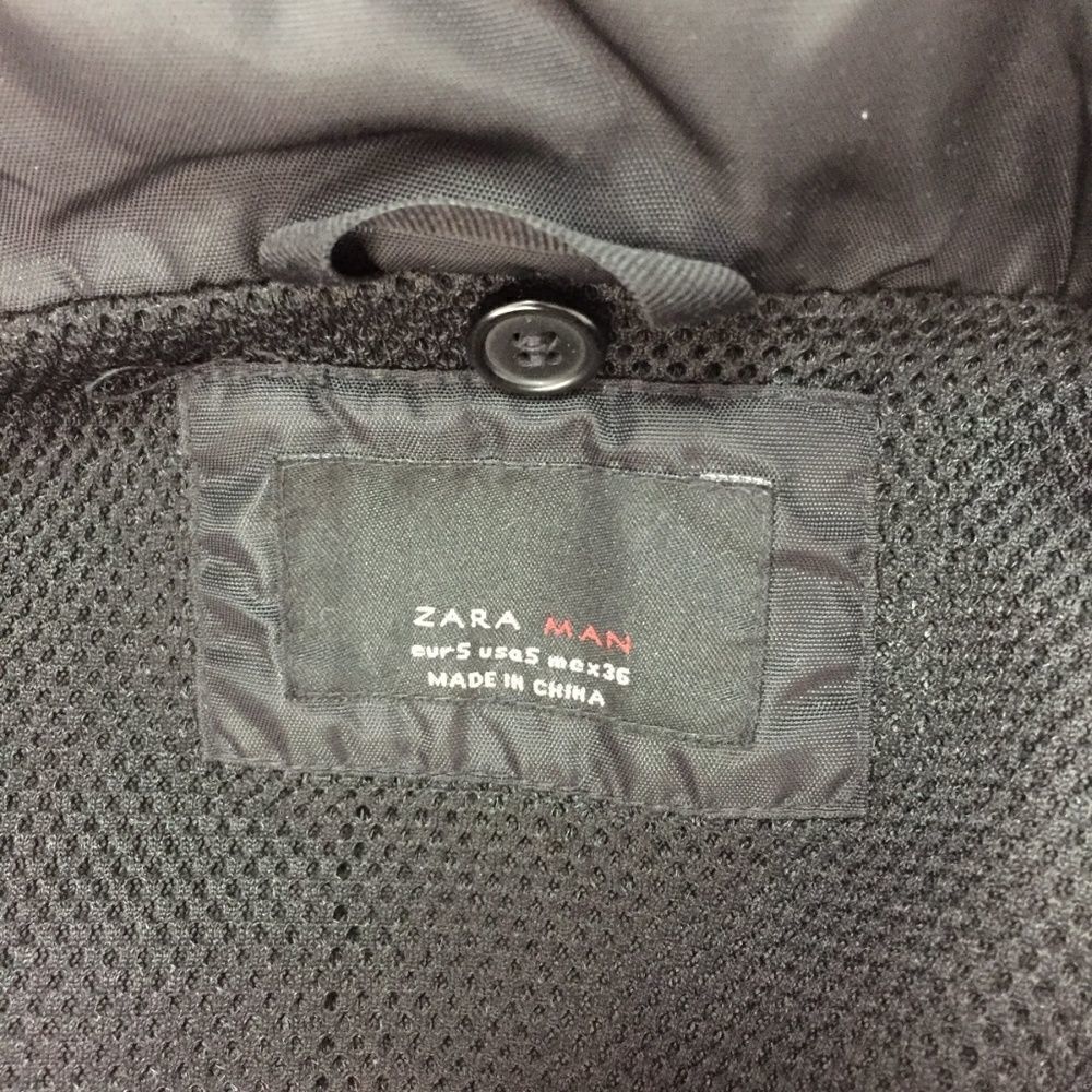 Zara Man Black Jacket - Picture 5 of 6